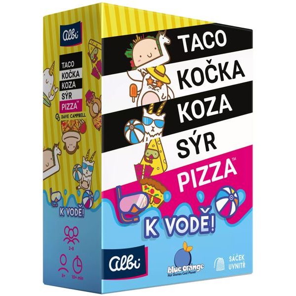 Taco, kočka, koza, sýr, pizza: K vodě