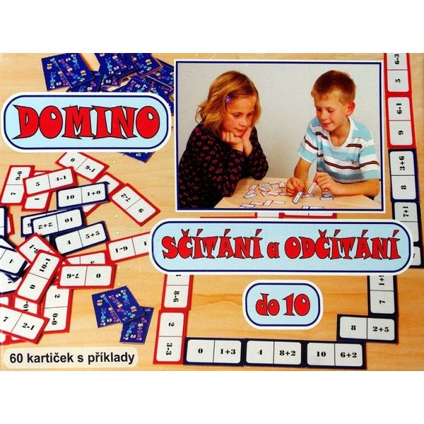 Domino sčítání a odčítání do 10