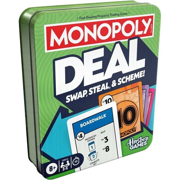 Monopoly Deal (plechová krabička)