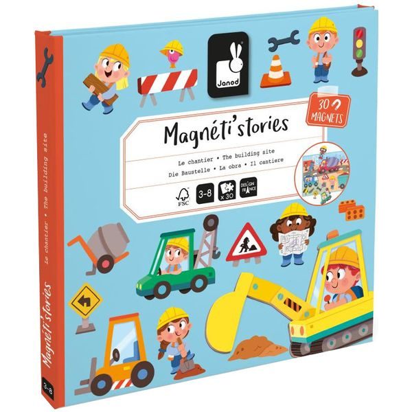 Magnetická kniha: Na stavbě