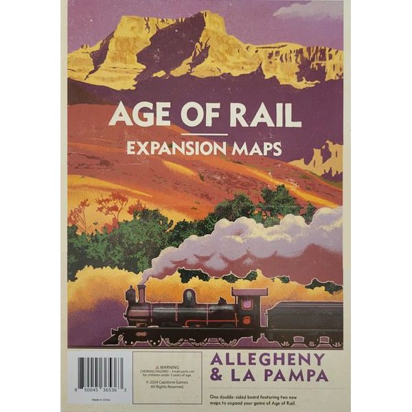 Age of Rail Expansion Maps - Allegheny & La Pampa