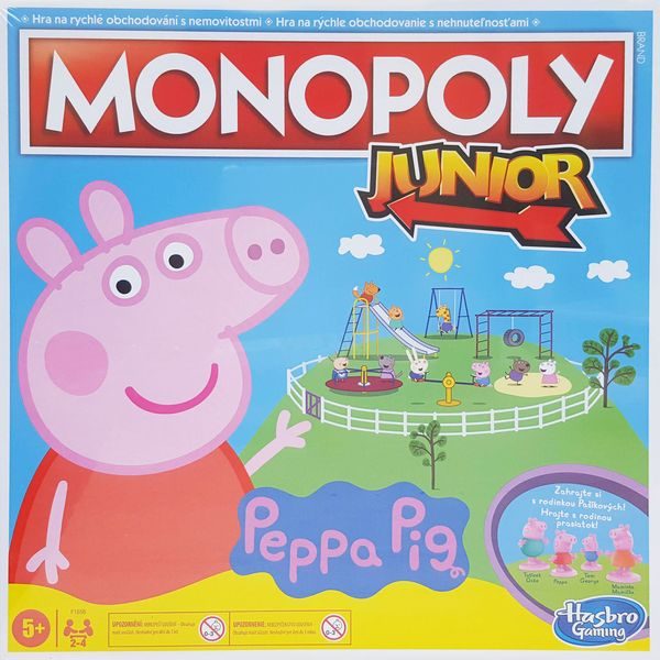 Monopoly Junior: Prasátko Peppa (CZ)