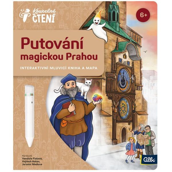 Kouzelné čtení: Putování magickou Prahou (kniha)