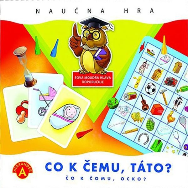 Co k čemu, táto? - naučná hra | SVĚT-HER.CZ | Společenské deskové hry -  Hrajte si!