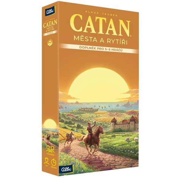 Catan - Města a rytíři - rozšíření pro 5-6 hráčů