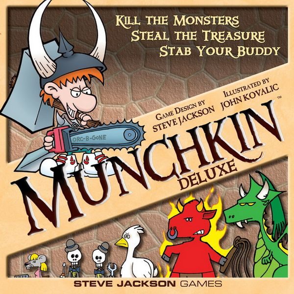 Munchkin Deluxe (poškozený obal)