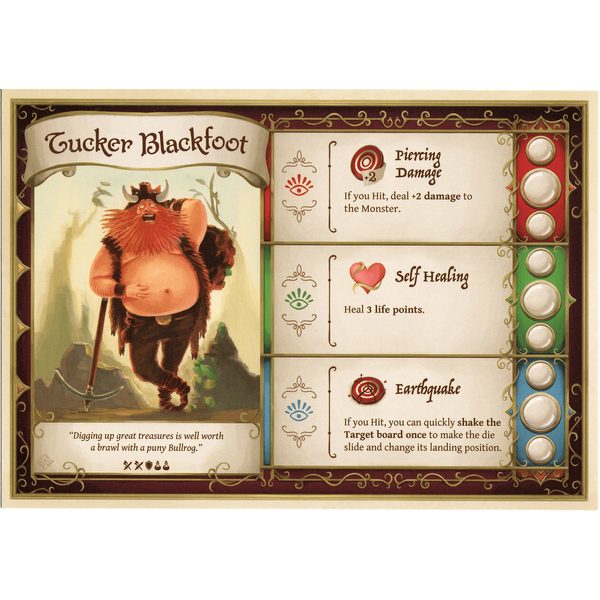Dungeon Fighter - Promo Hero Tucker Blackfoot