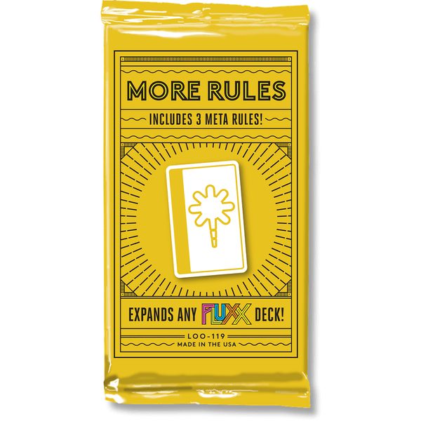 More Rules (Expansion for Any Fluxx Deck)
