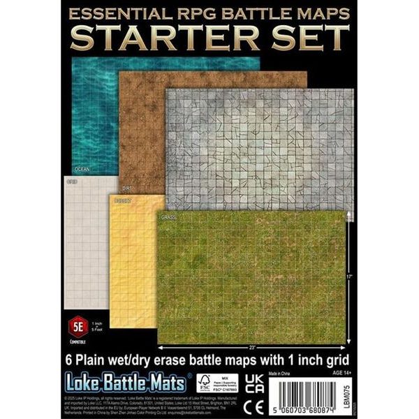 Loke Battle Mats - RPG Battle Mats: Essentials