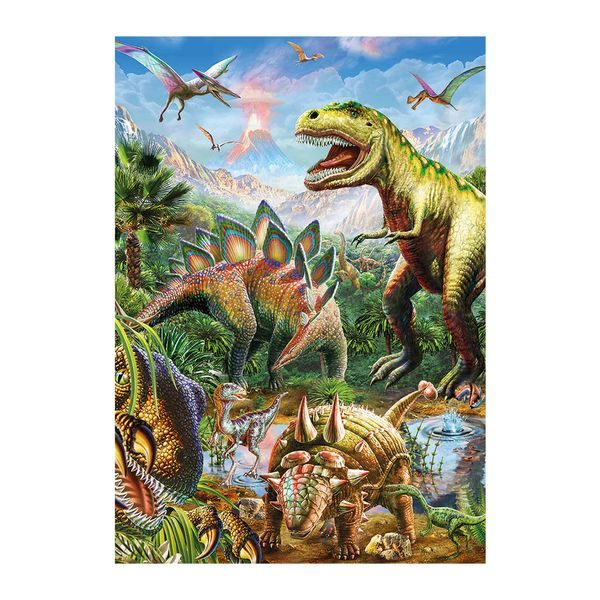 Puzzle Svět dinosaurů 100XL - svítící