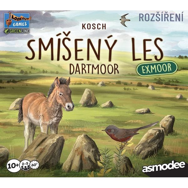 Smíšený les: Dartmoor - Exmoor