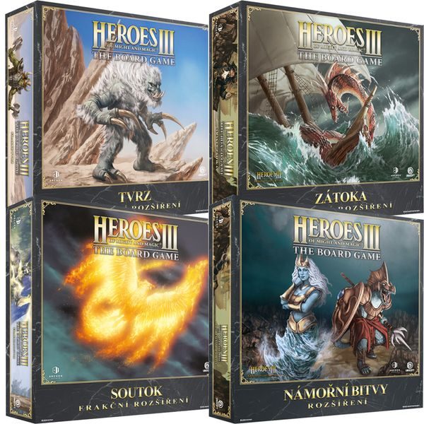 Heroes of Might and Magic III - sada čtyř rozšíření 2. vlny
