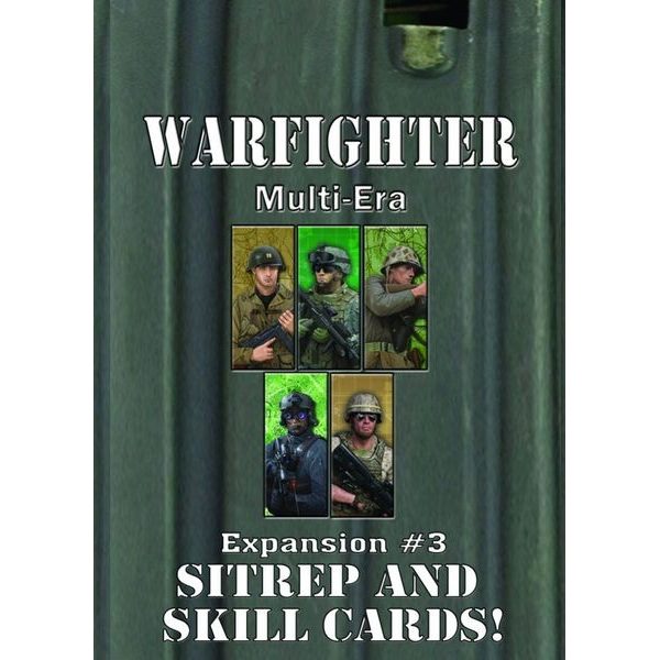 Warfighter Multi-era - Expansion 3: Sitrep and Skill Cards!