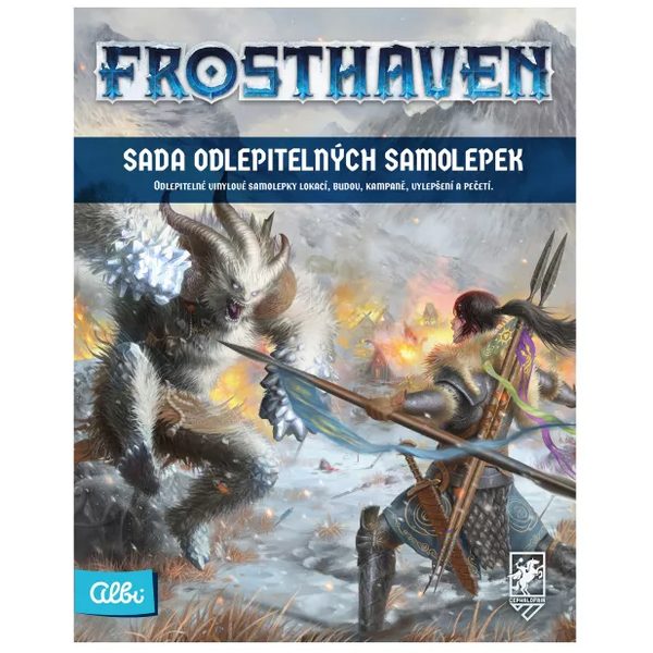 Frosthaven - Odlepitelné samolepky