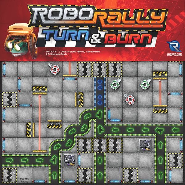 Robo Rally - Turn & Burn