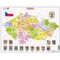 Puzzle vzdělávací: Česká republika - kraje 70d