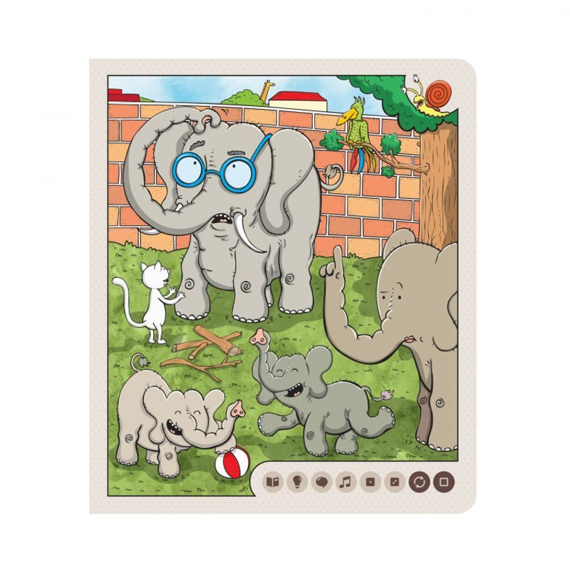 Albi tužka 2.0 s knihou Zvířátka v ZOO