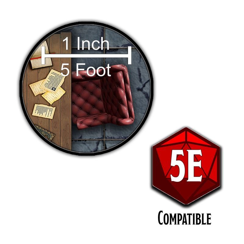 Big Book of Battle Mats - Cells & Shrines (Essential Maps For Tabletop Roleplaying)