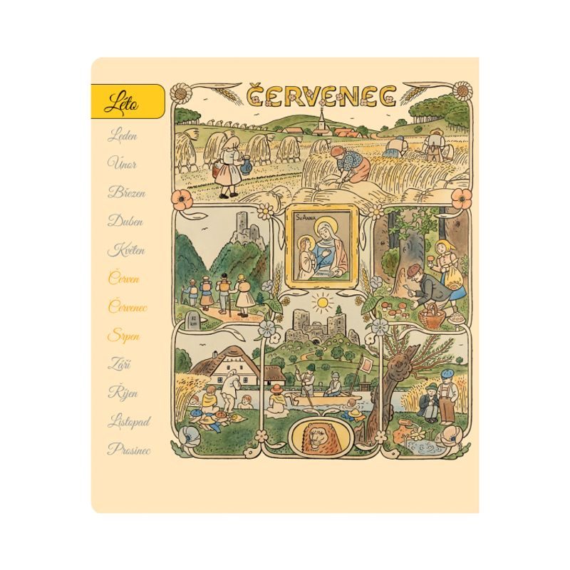 Kouzelné čtení: Kouzelný rok Josefa lady (kniha)