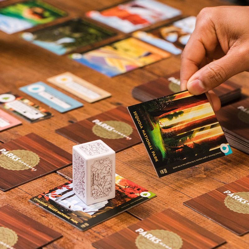 Parks Memories: A Strategic Matching Game (Coast to Coast Set)