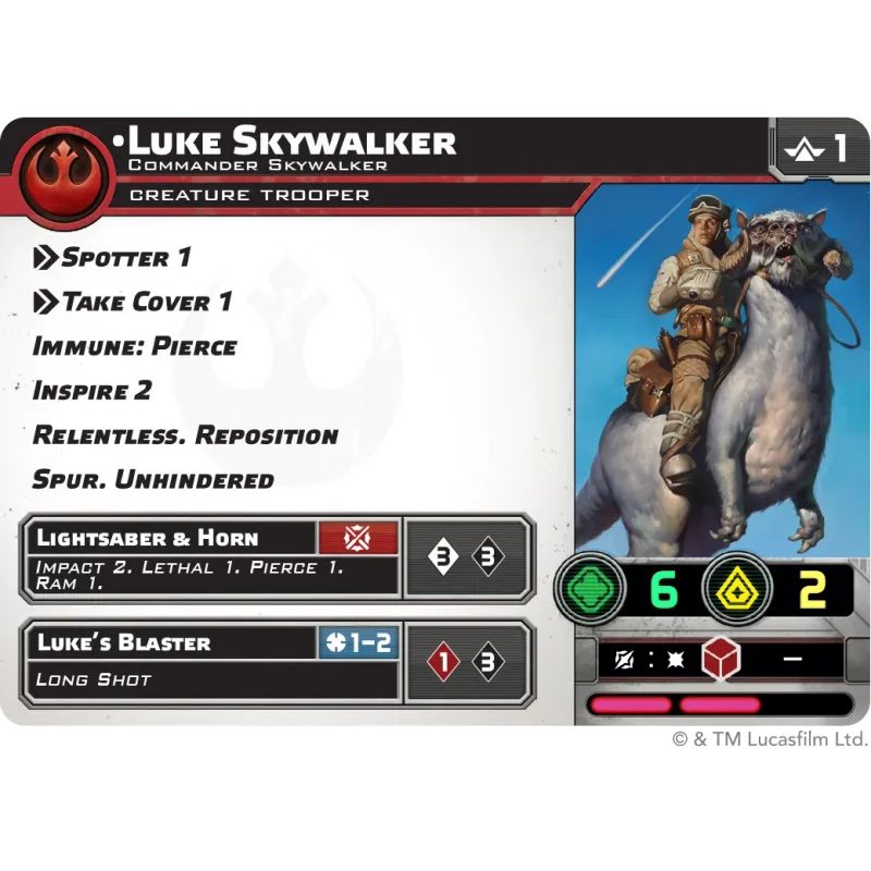 Star Wars: Legion - Captain Solo & Commander Skywalker on Tauntauns