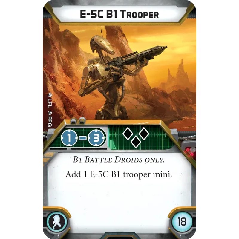 Star Wars: Legion - B1 Battle Droids