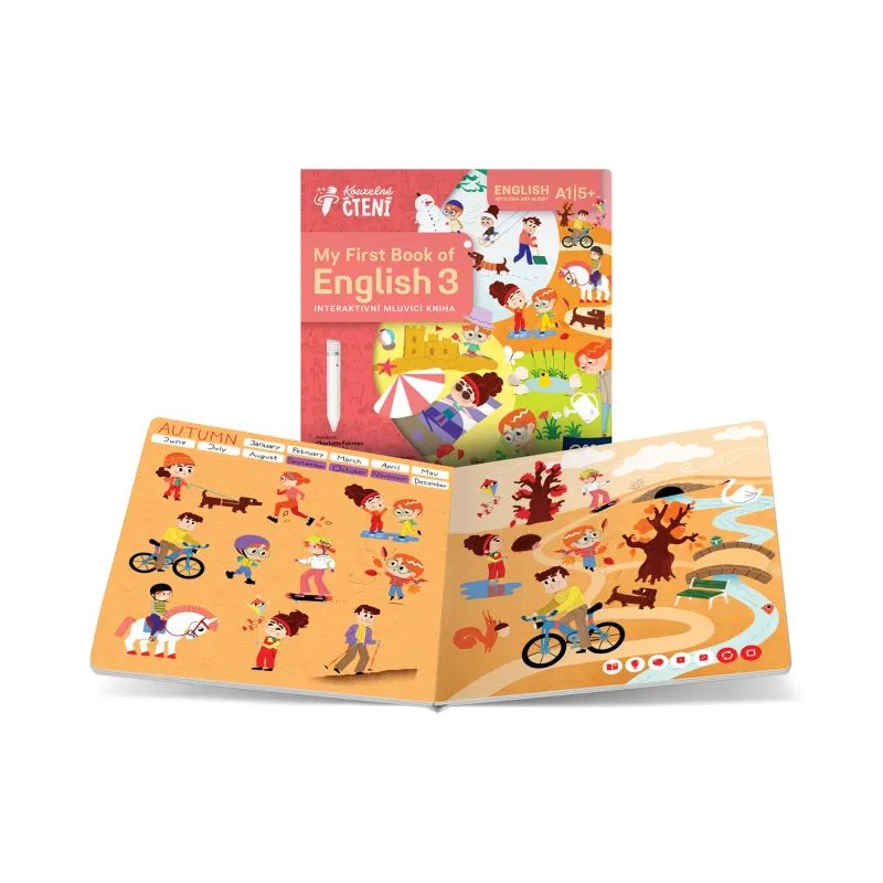 Kouzelné čtení: My First Book of English - Actions (kniha)