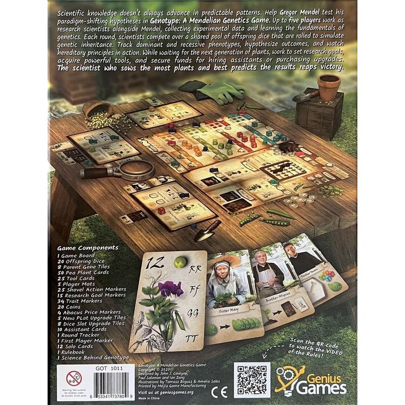 Genotype: A Mendelian Genetics Game