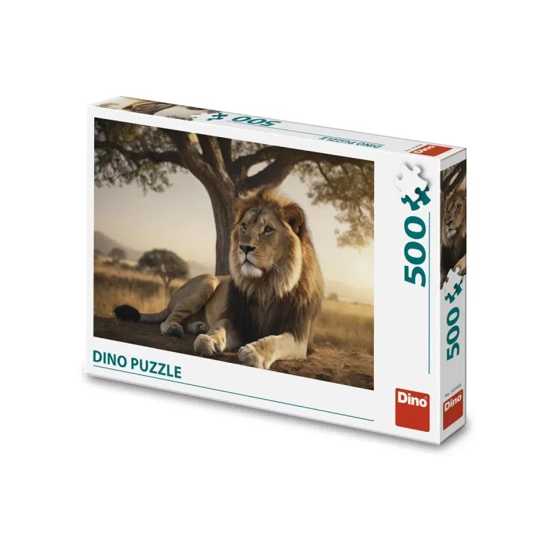 Puzzle Odpočívající lev 500d