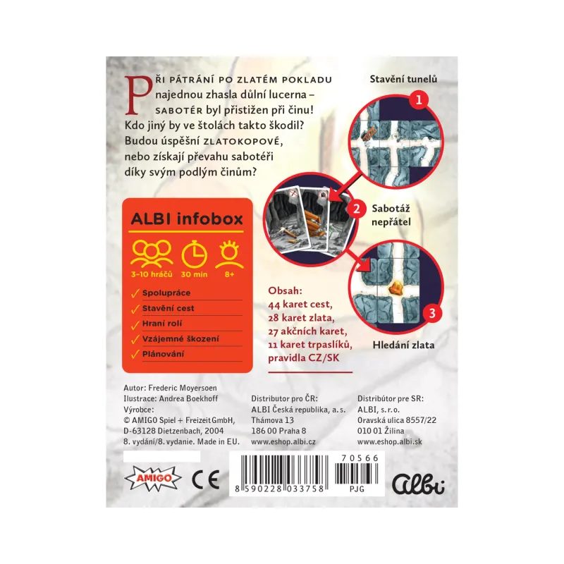 Sabotér (nový design) základní hra