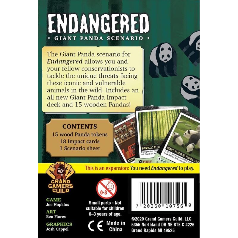 Endangered (Ohrožení) - Giant Panda Scenario