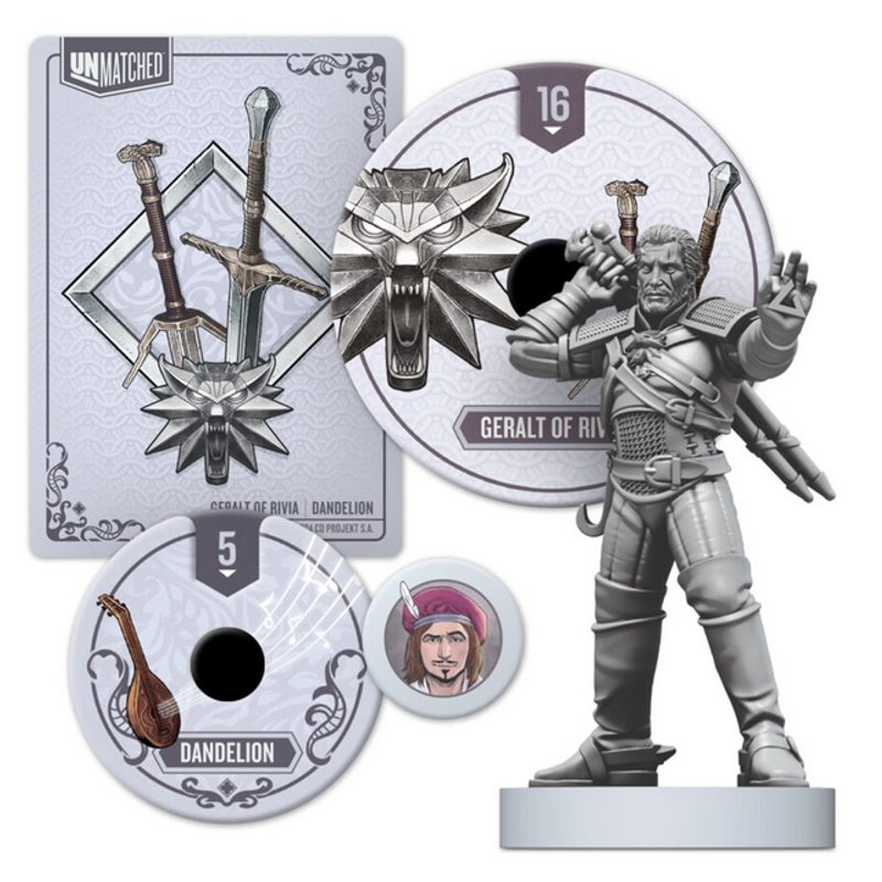 Unmatched The Witcher: Steel & Silver