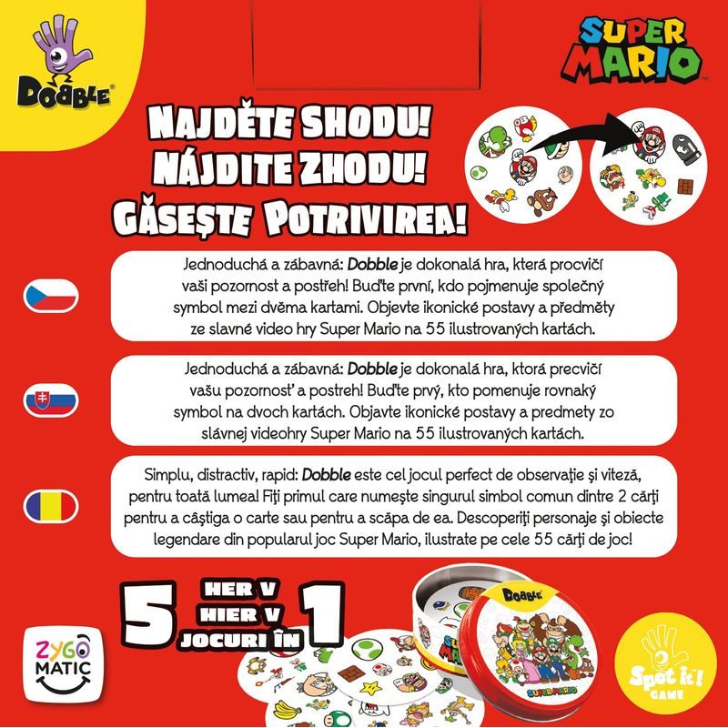 Dobble Super Mario (EN)