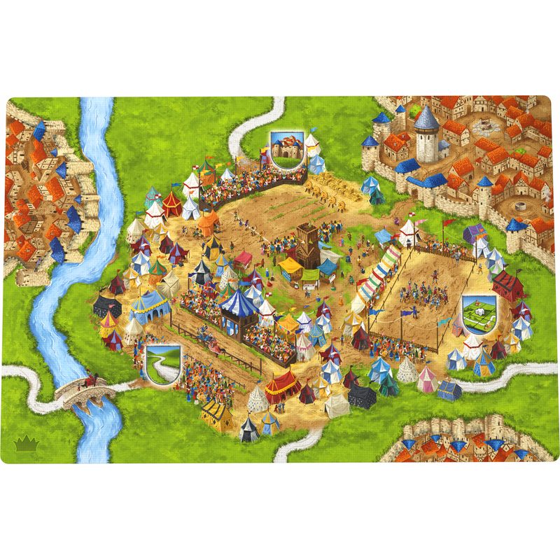 Carcassonne 6. rozšíření - Turnaje a štíty (2025)