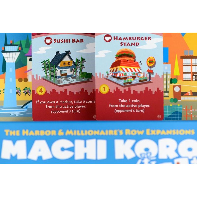 Machi Koro - The Harbor & Millionaire's Row Expansions (EN)