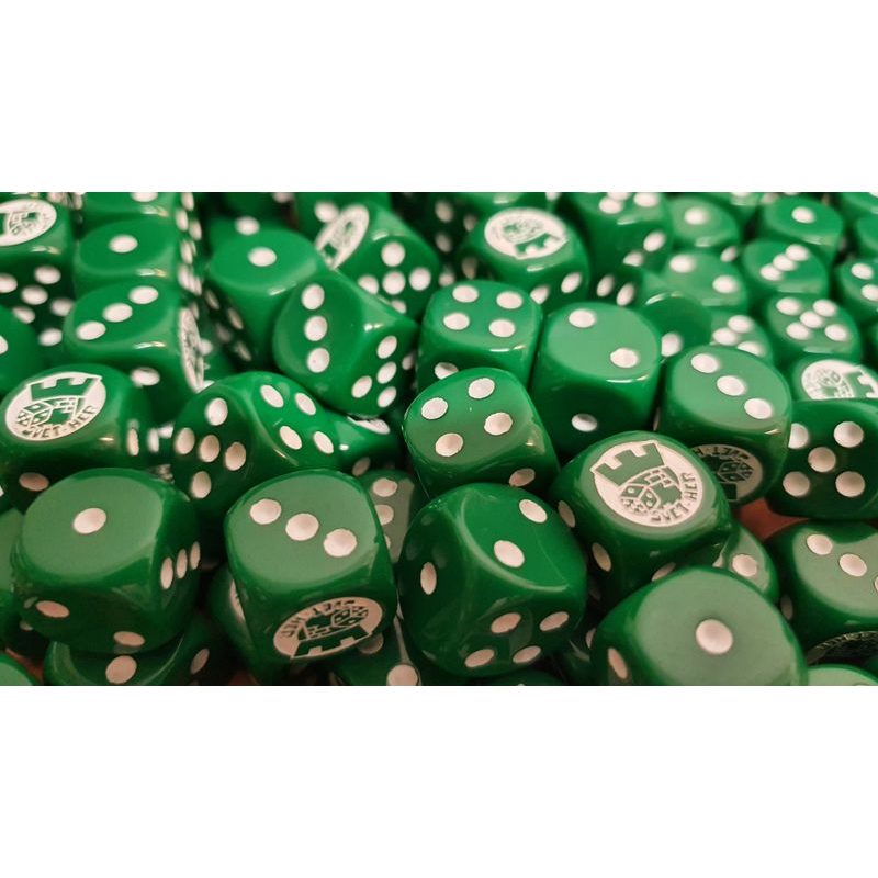 Kostka Svět her 6 stran 16mm jednobarevná