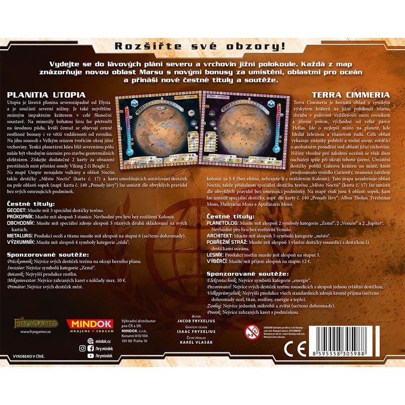 Mars: Teraformace - Utopia & Cimmeria