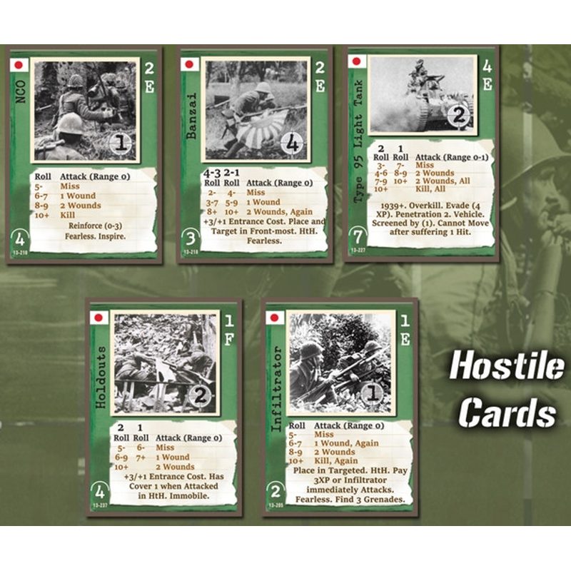 Warfighter: The WWII Pacific Combat Card Game