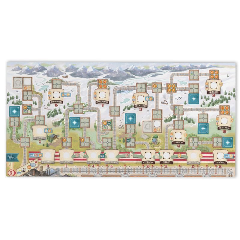 Great Western Trail - Rails to the North (2nd Edition)