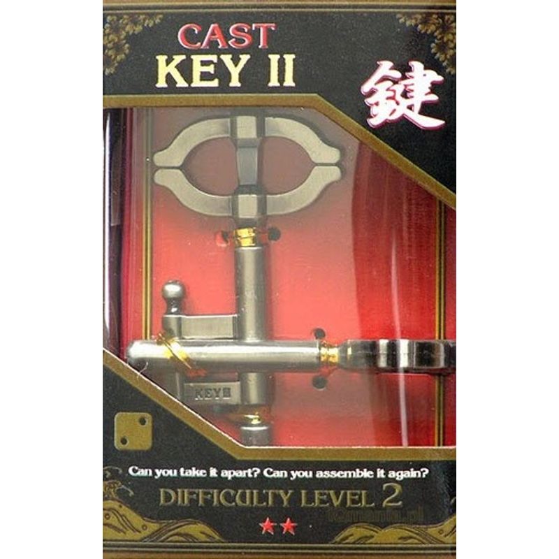 Hanayama Cast Key II - hlavolam