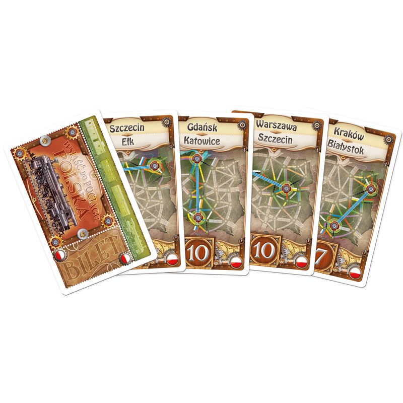 Ticket to Ride: Polsko (EN pravidla)