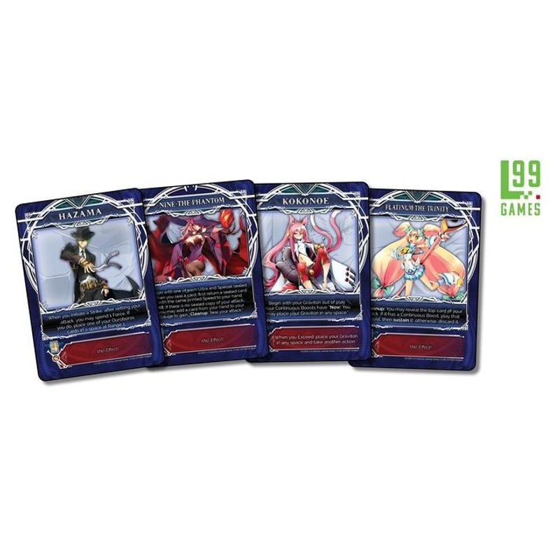 Exceed: Fighting System (BlazBlue) - Hazama, Kokonoe, Nine the Phantom, Platinum the Trinity