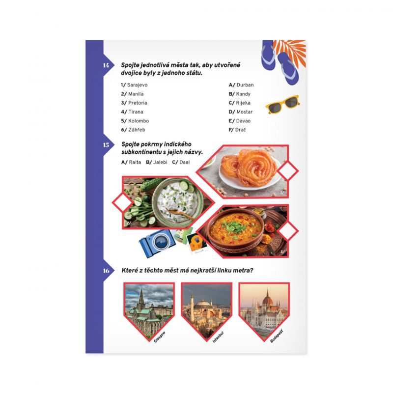 Kvízy a hádanky: Cestování