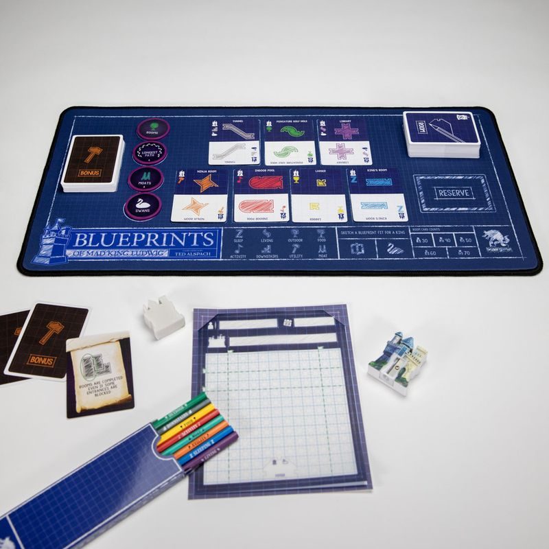 Blueprints of Mad King Ludwig