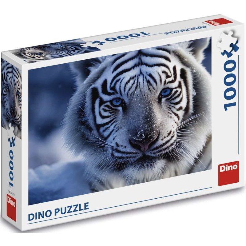 Puzzle Bílý tygr 1000d