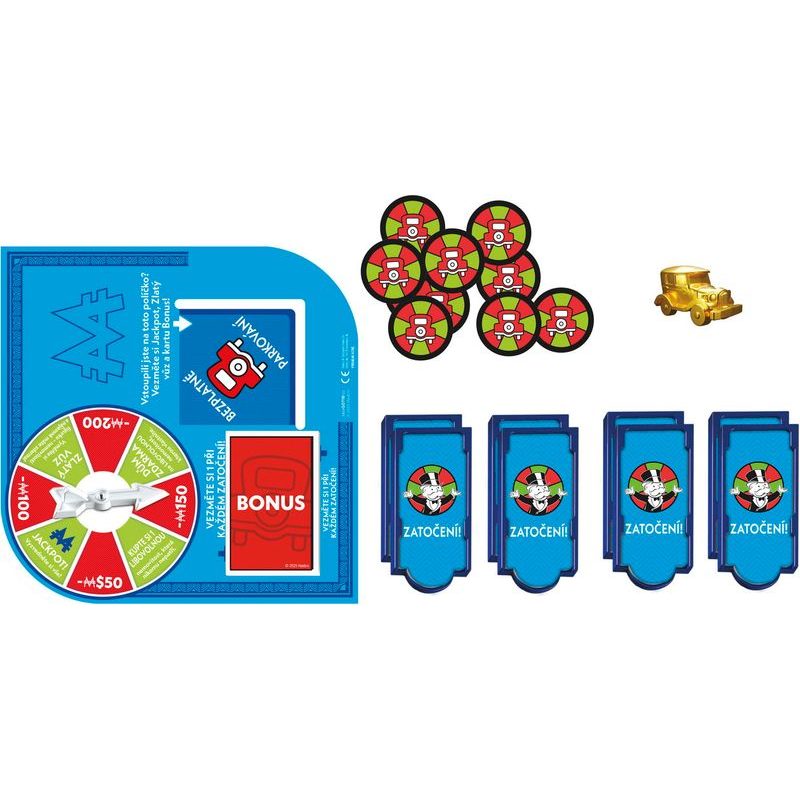 Monopoly - Jackpot, bezplatné parkování