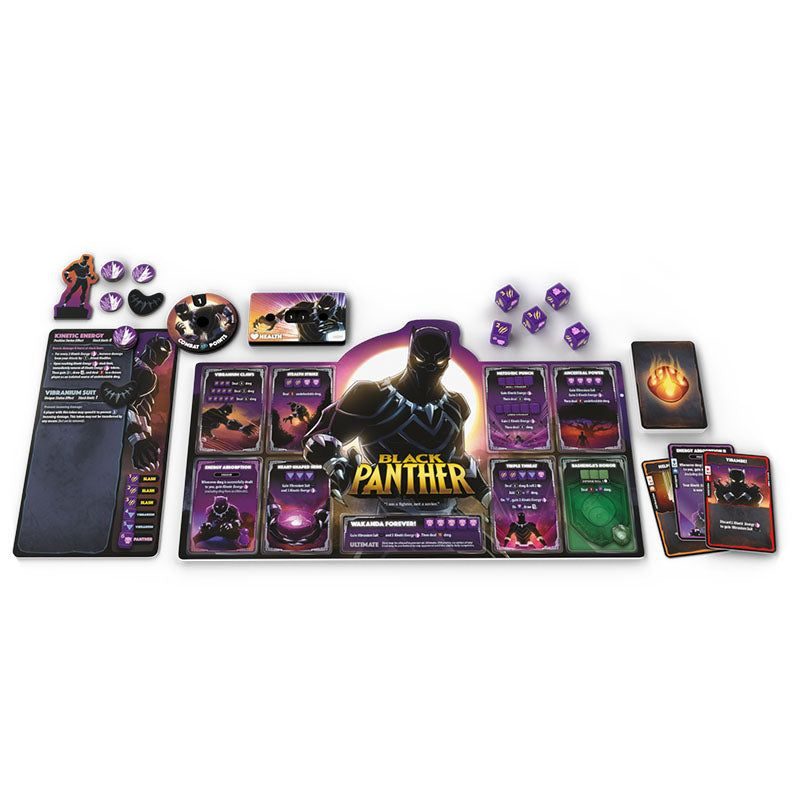 Marvel Dice Throne: Captain Marvel vs. Black Panther