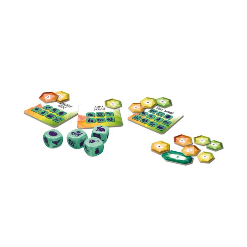 Chytré kostky: Zvířata ČR