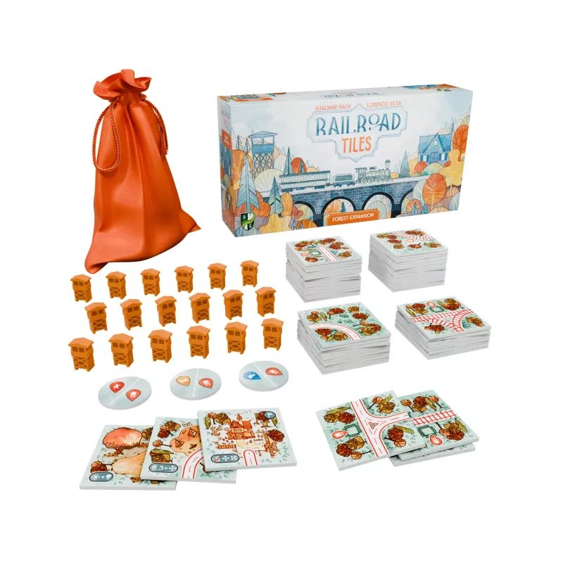 Railroad Tiles - Forest