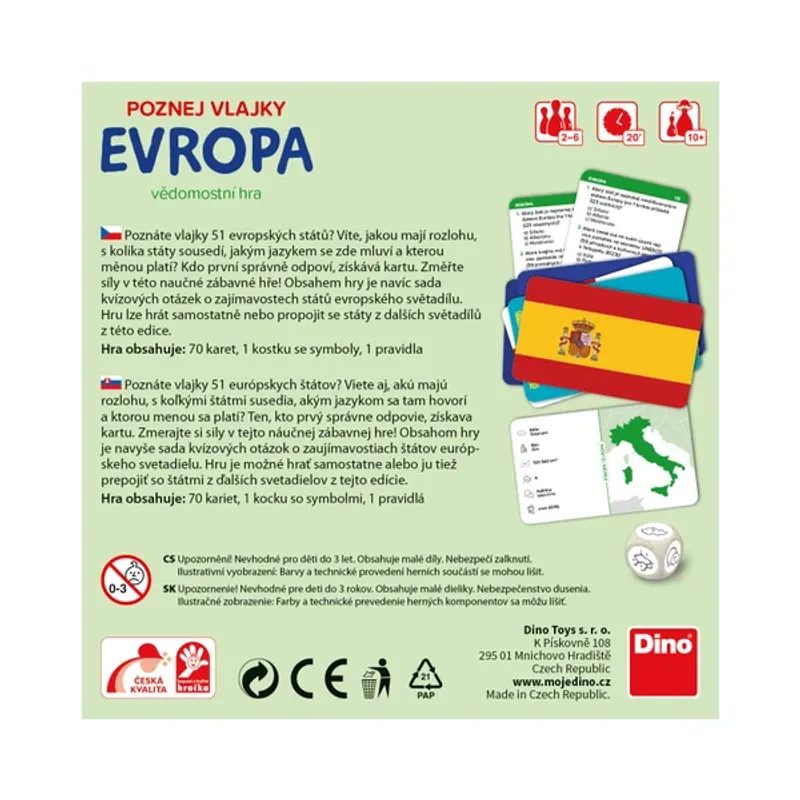 Poznej vlajky: Evropa